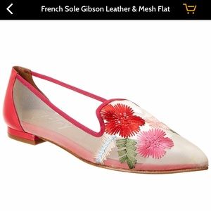 French Sole Gibson - Gorgeous Floral Leather